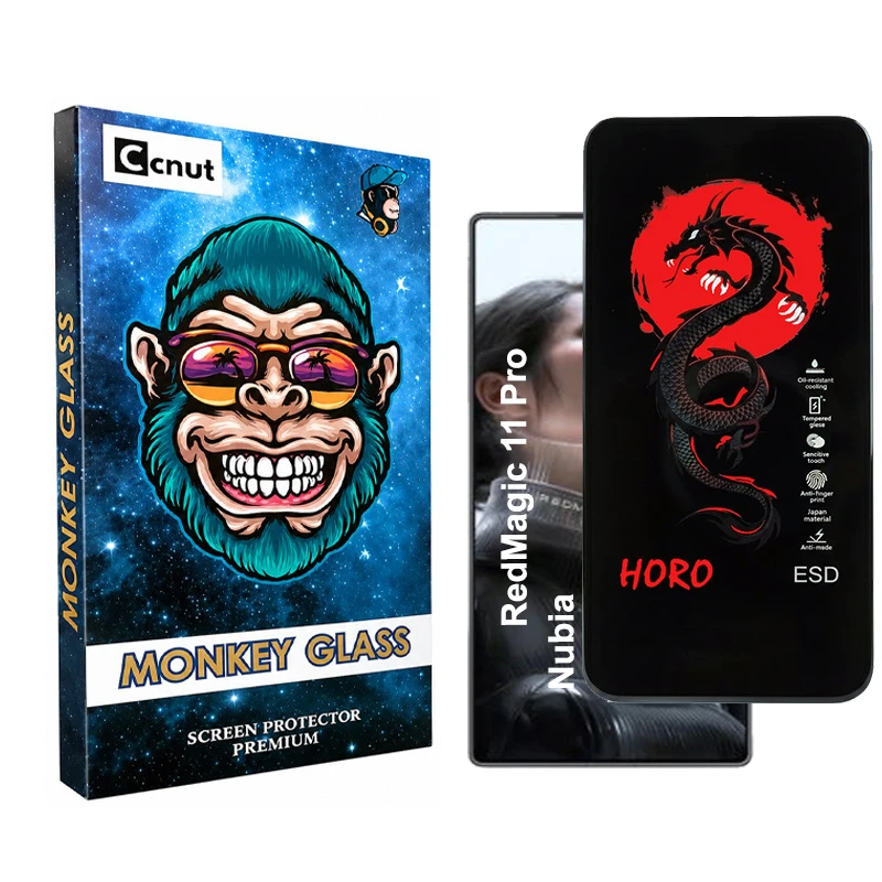 محافظ صفحه نمایش کوکونات مدل Horo-MNK مناسب برای گوشی موبایل ZTE Nubia Red Magic 11 Pro