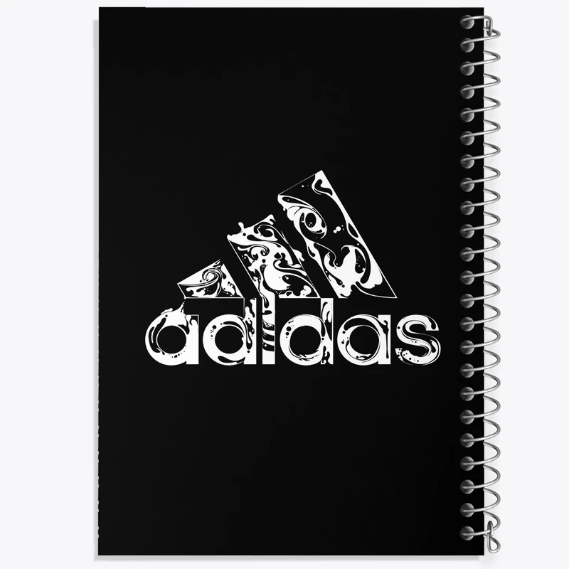 دفتر طراحی 50 برگ خندالو طرح آدیداس Adidas  کد 23467