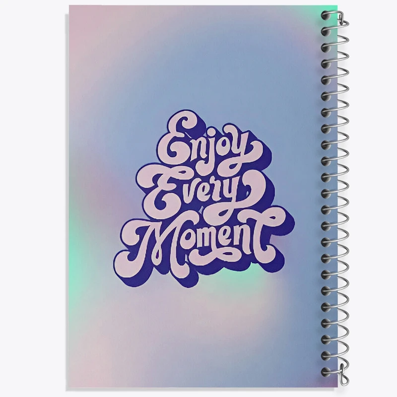 دفتر لیست خرید 50 برگ خندالو طرح Enjoy Every Moment کد F3734