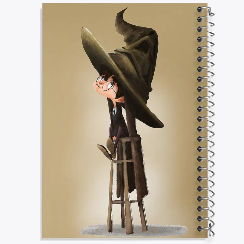 دفتر نقاشی 50 برگ خندالو طرح هری پاتر (Harry Potter) کد F8650