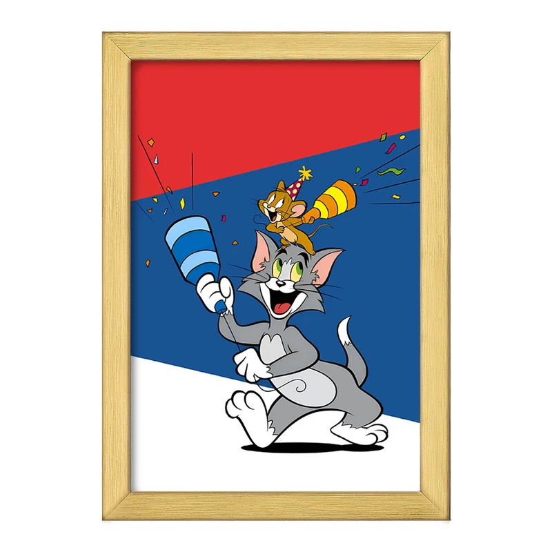 تابلو خندالو طرح تام و جری (Tom and Jerry) کد F12733