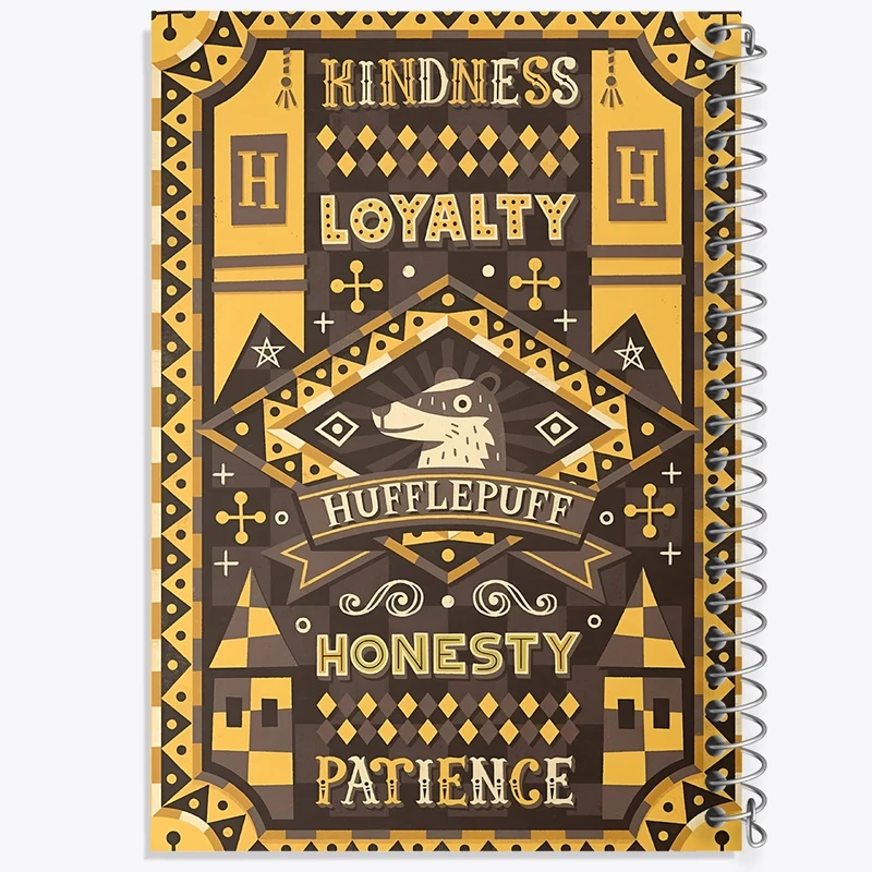 دفتر لیست خرید 50 برگ خندالو طرح هافلپاف هری پاتر کد F4442