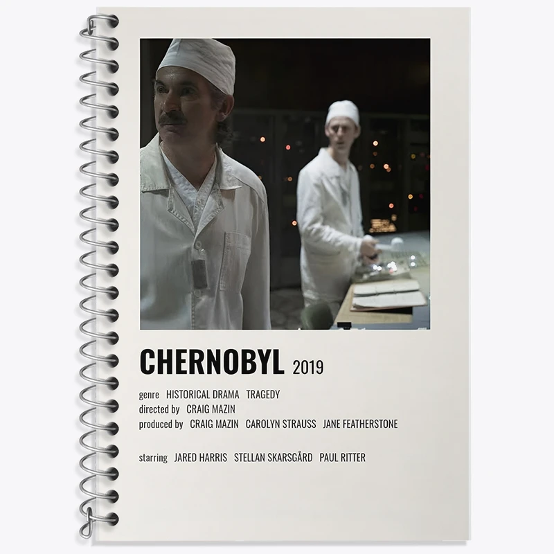 دفتر لغت 50 برگ خندالو طرح چرنوبیل (Chernobyl) کد F12962