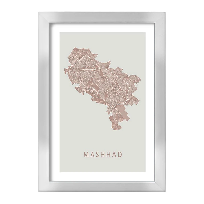 تابلو خندالو طرح نقشه مشهد کد F11969