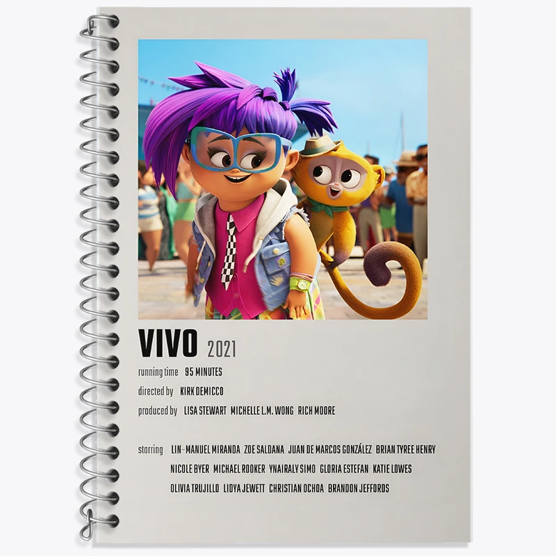 دفتر نت موسیقی 50 برگ خندالو طرح ویوو (Vivo) کد F13243