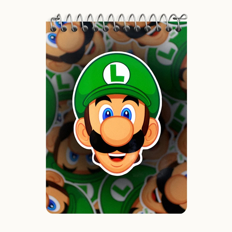 دفتر یادداشت 50 برگ خندالو طرح (Mario) سوپر ماریو کد N8949