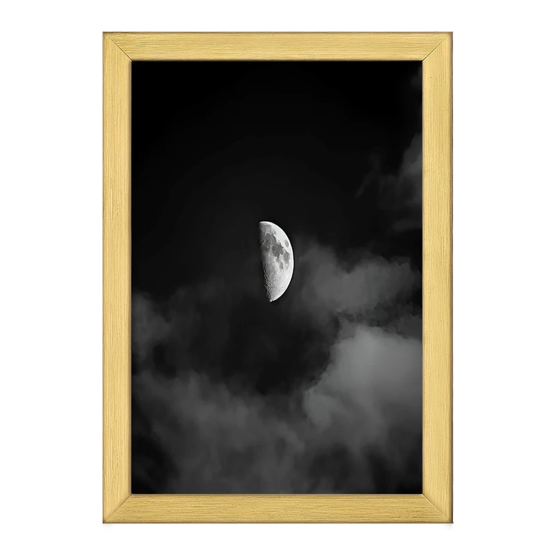 تابلو خندالو طرح ماه (Moon) کد F6719