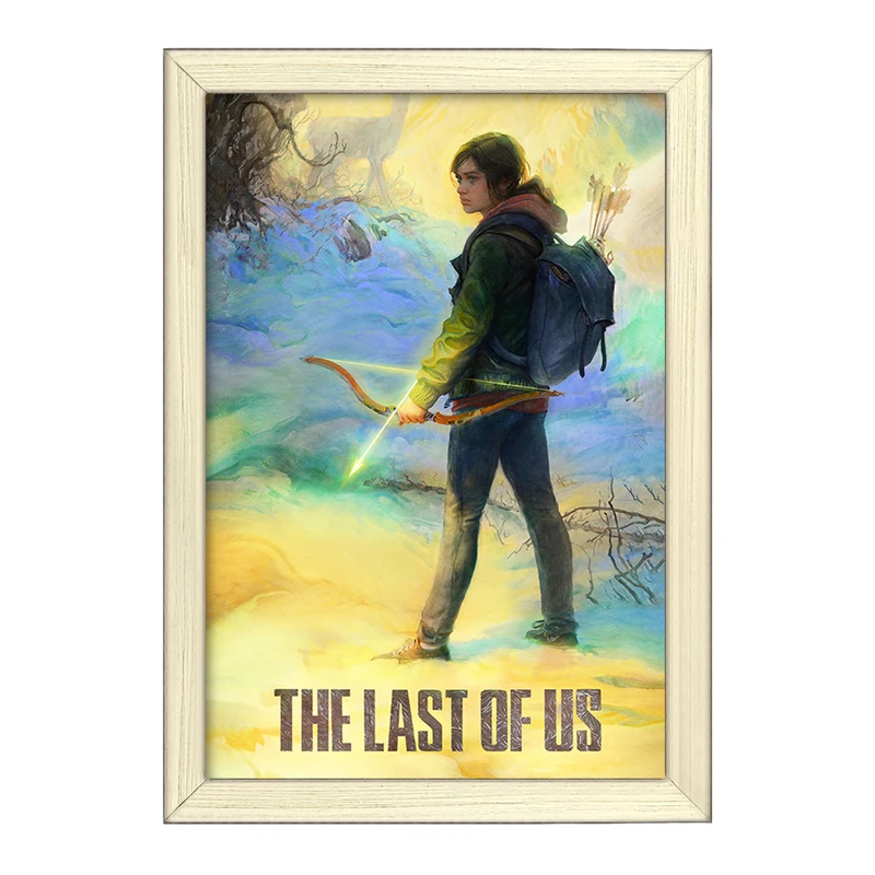 تابلو خندالو طرح لست آف آس (The Last Of Us) کد F351