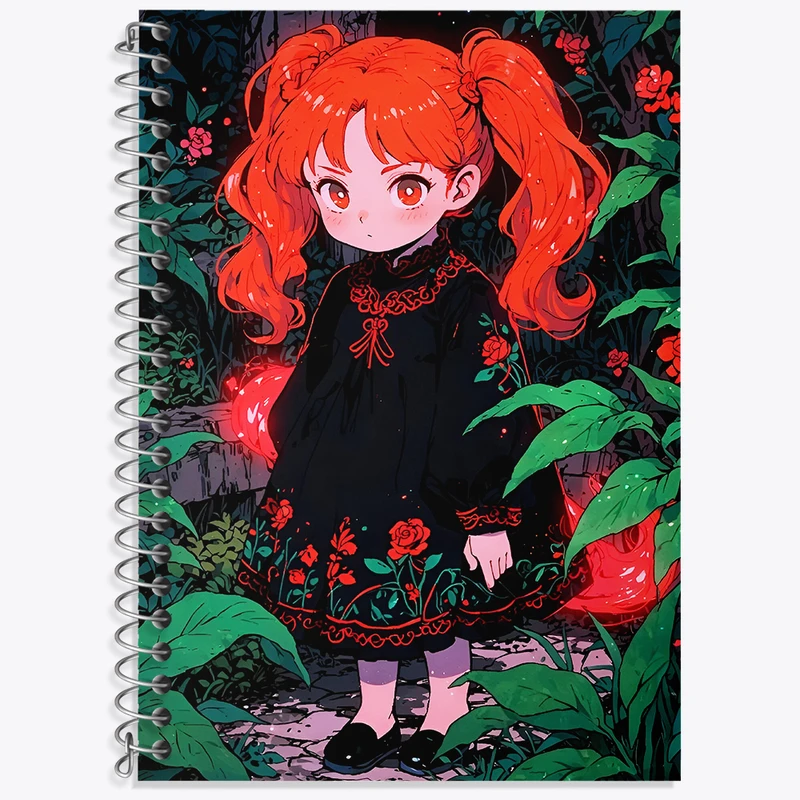 دفتر زبان دوخط 50 برگ خندالو طرح دخترانه کد F4241