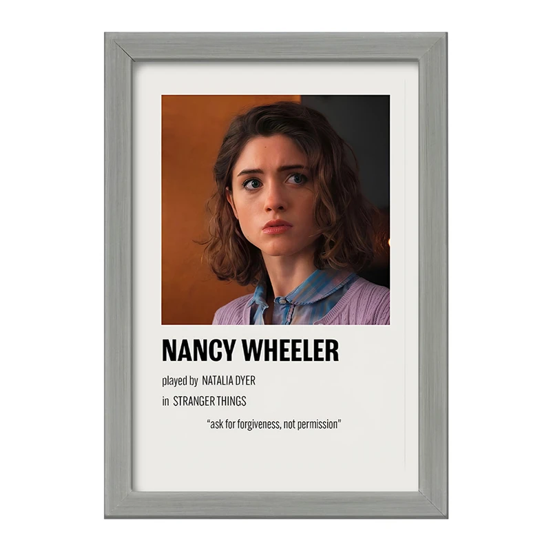 تابلو خندالو طرح نانسی ویلر (Nancy Wheeler) کد F13047