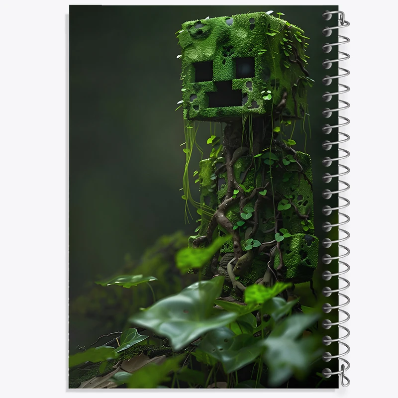 دفتر نقاشی 50 برگ خندالو طرح ماینکرافت (Minecraft) کد F8968