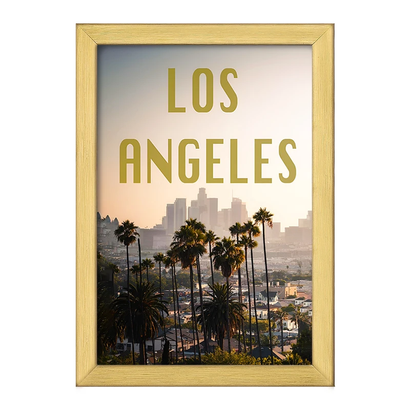 تابلو خندالو طرح لس آنجلس (Los Angeles) کد F4834