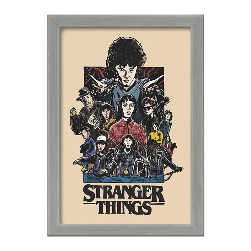 تابلو خندالو طرح استرنجر تینگز (Stranger Things) کد F13507