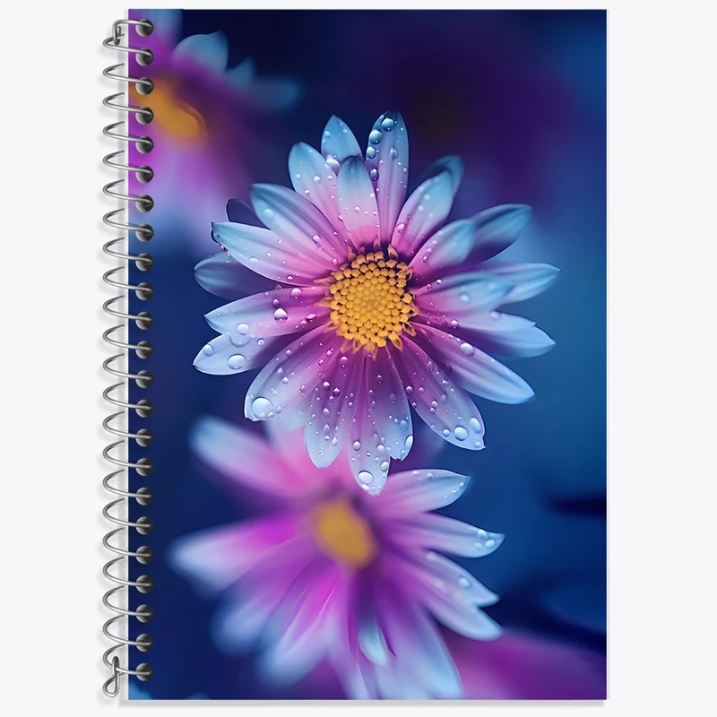 دفتر نت موسیقی 50 برگ خندالو طرح گل کد F11984