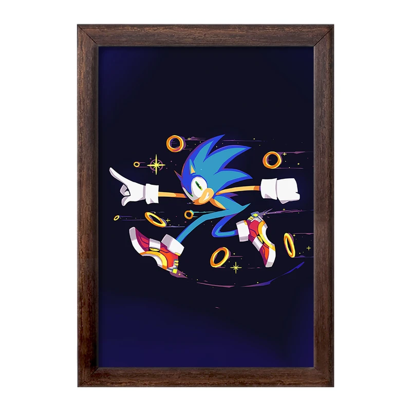 تابلو خندالو طرح سونیک (Sonic) کد 37028