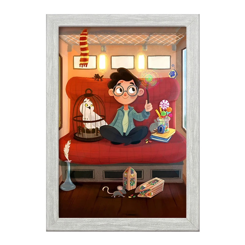 تابلو خندالو طرح هری پاتر (Harry Potter) کد F8627