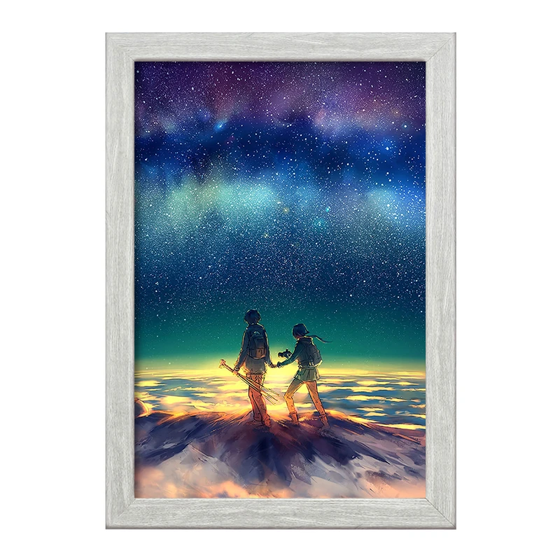 تابلو خندالو طرح کهکشان و سیاره ها کد 25382