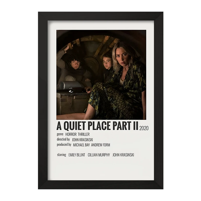 تابلو خندالو طرح یک مکان ساکت (A Quiet Place) کد F12941