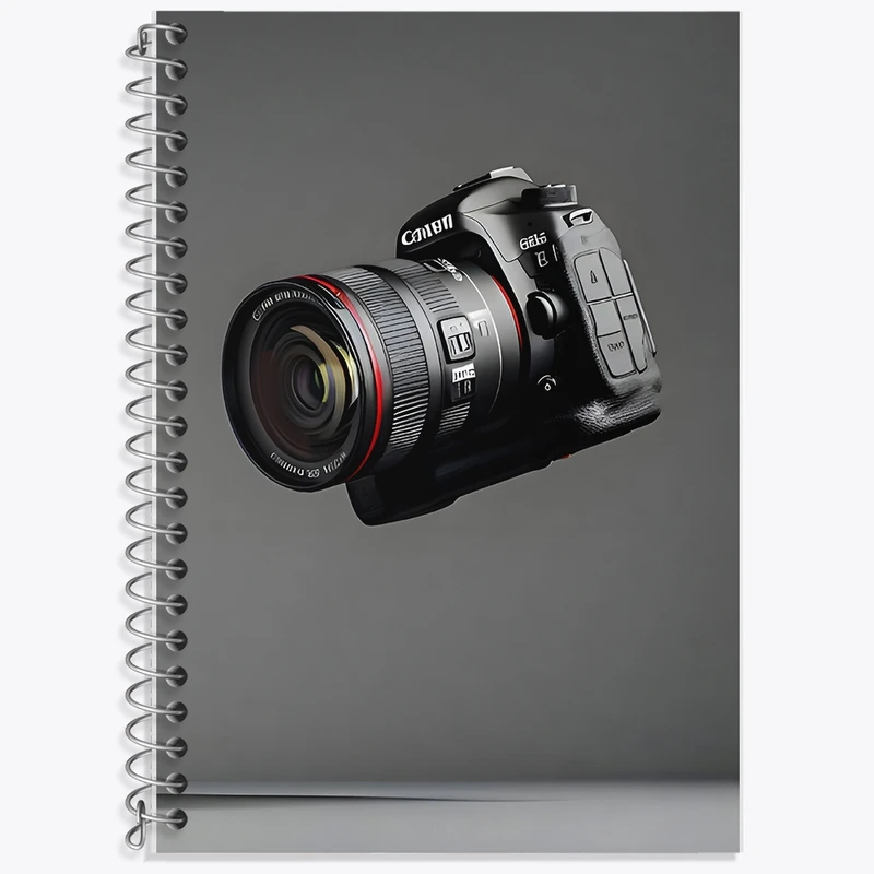 دفتر لغت 50 برگ خندالو طرح دوربین عکاسی کد F9503