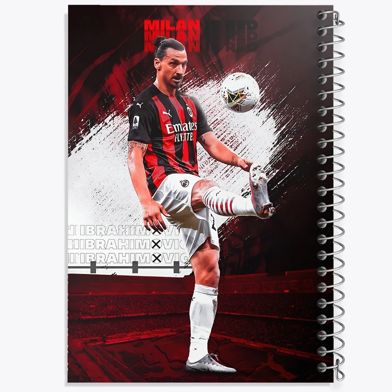 دفتر طراحی 50 برگ خندالو طرح زلاتان ابراهیموویچ کد N2806