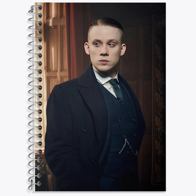 دفتر زبان 50 برگ خندالو مدل سه خط طرح جویی کول (Joe Cole) کد F10241