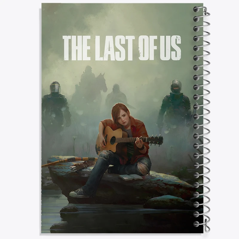 دفتر طراحی 50 برگ خندالو طرح (The Last Of Us) آخرین بازمانده از ما کد N9304