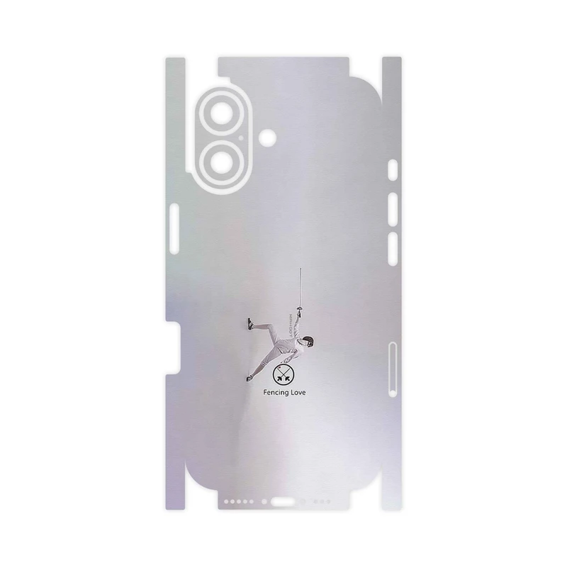 برچسب پوششی ماهوت مدل Fencing-FullSkin مناسب برای گوشی موبایل اپل iPhone 17