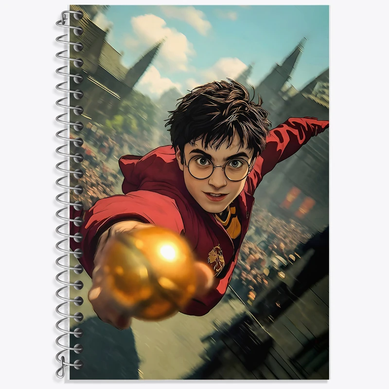 دفتر نت موسیقی 50 برگ خندالو طرح هری پاتر (Harry Potter) کد F8939