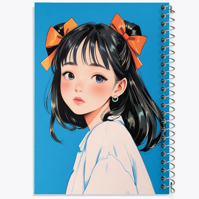 دفتر نقاشی 50 برگ خندالو طرح دخترانه کد N7762