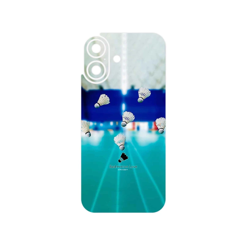 برچسب پوششی ماهوت مدل Badminton مناسب برای گوشی موبایل اپل iPhone 17