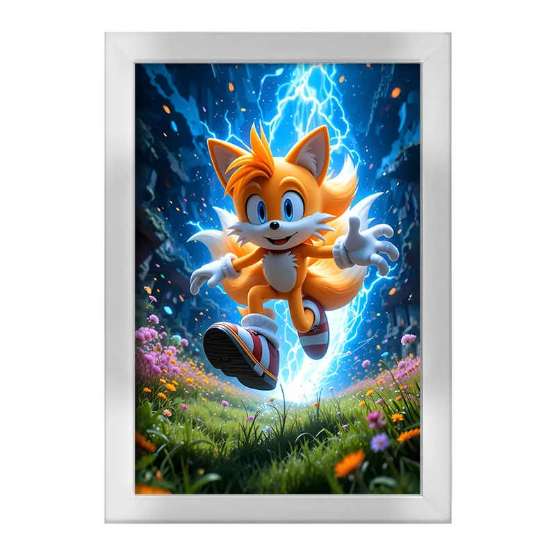 تابلو خندالو طرح سونیک (Sonic) کد F12646