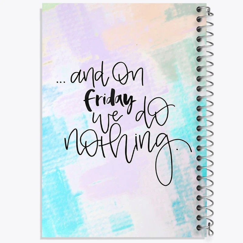 دفتر طراحی 50 برگ خندالو طرح انگیزشی کد F11544