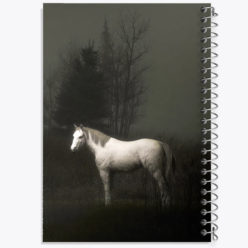 دفتر لیست خرید 50 برگ خندالو طرح اسب زیبا کد N7928