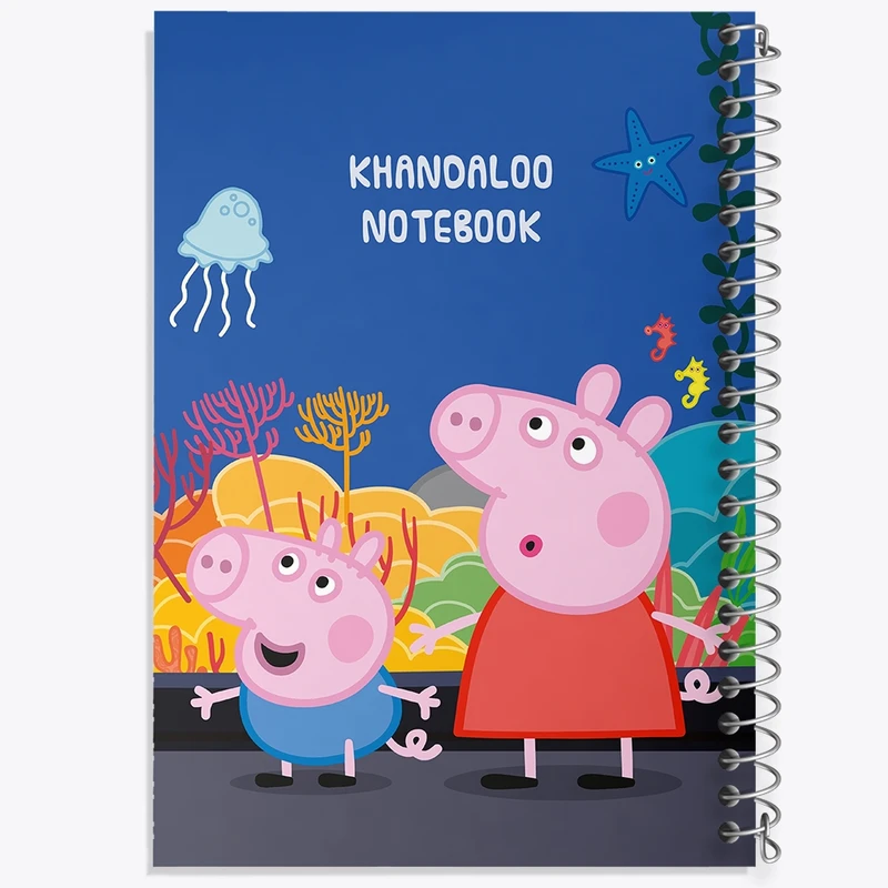 دفتر لیست خرید 50 برگ خندالو طرح انیمیشن پپا پیگ (Peppa Pig) کد N9275