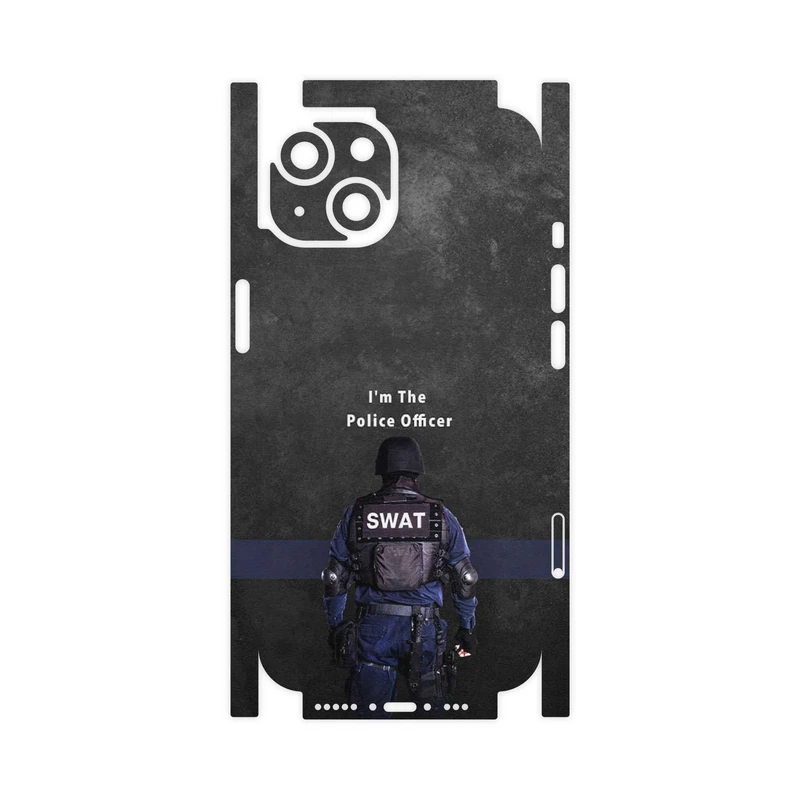 برچسب پوششی ماهوت مدل Police Officer-FullSkin مناسب برای گوشی موبایل اپل iPhone 14