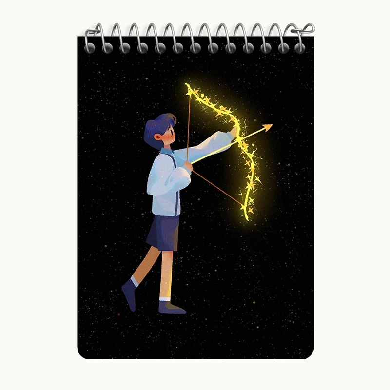 دفتر یادداشت 50 برگ خندالو طرح دخترانه کد N3073