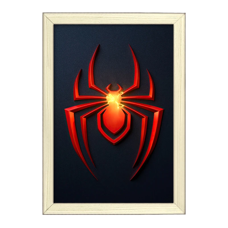 تابلو خندالو طرح مرد عنکبوتی Spider Man  کد 13166