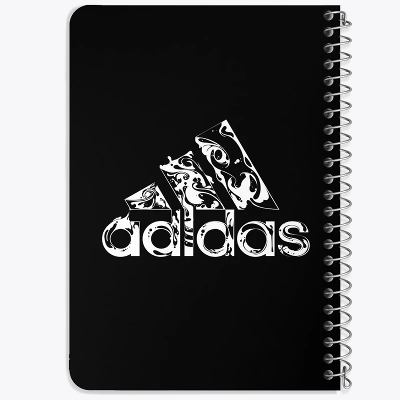 دفتر یادداشت 50 برگ خندالو طرح آدیداس Adidas  کد 23467