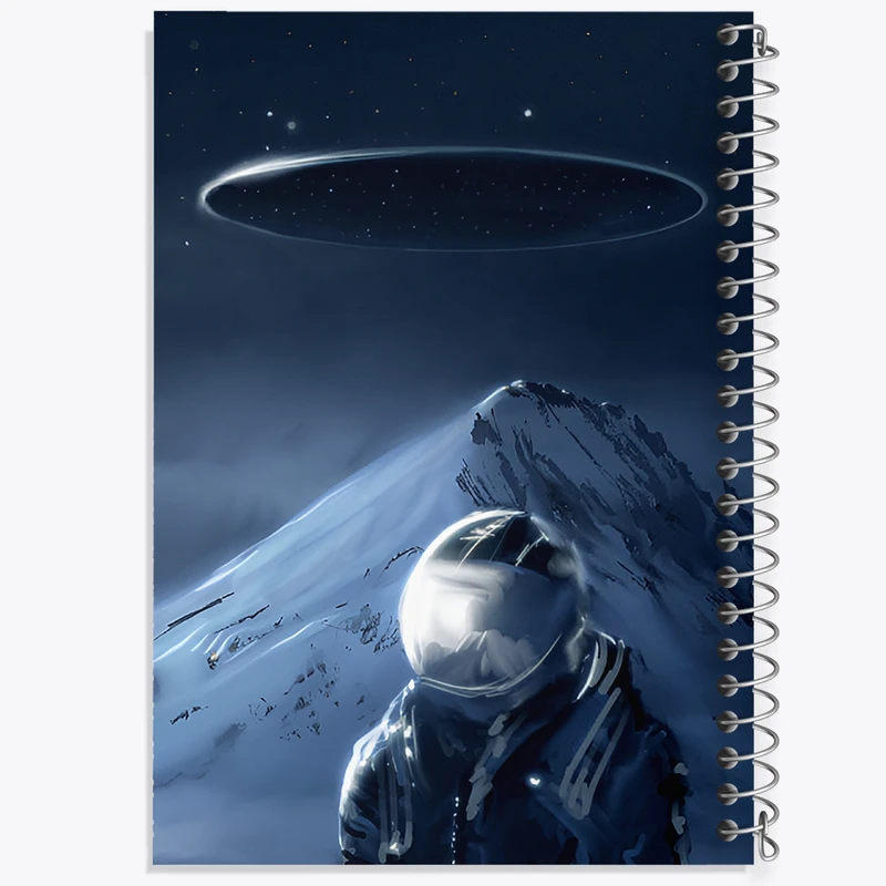 دفتر مشق 50 برگ خندالو طرح فضانورد کد F12530