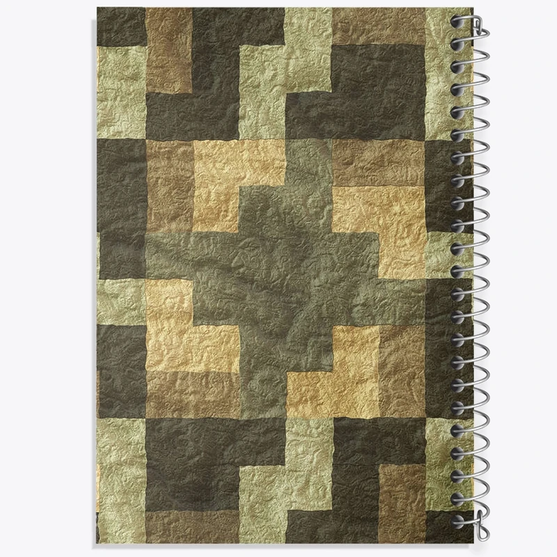 دفتر طراحی 50 برگ خندالو طرح پترن کد N56