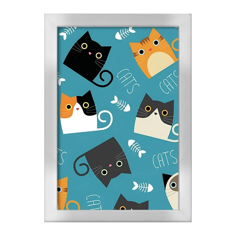 تابلو خندالو طرح گربه (Cat) کد F4872