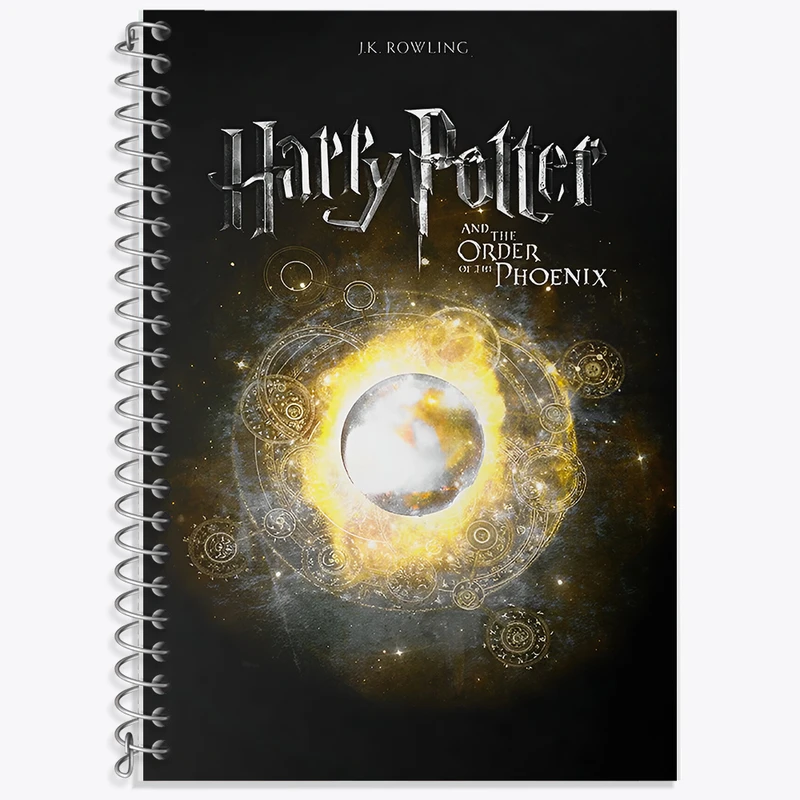 دفتر زبان 50 برگ خندالو مدل دو خط طرح هری پاتر (Harry Potter) کد F13721