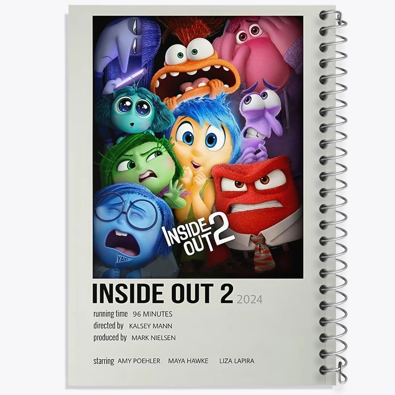 دفتر لیست خرید 50 برگ خندالو طرح اینساید اوت (Inside Out) کد F13267