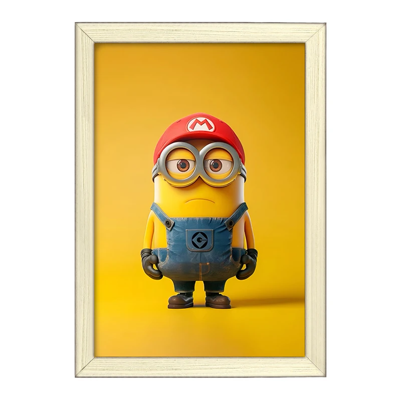 تابلو خندالو طرح مینیون‌ها (Minions) کد F3387