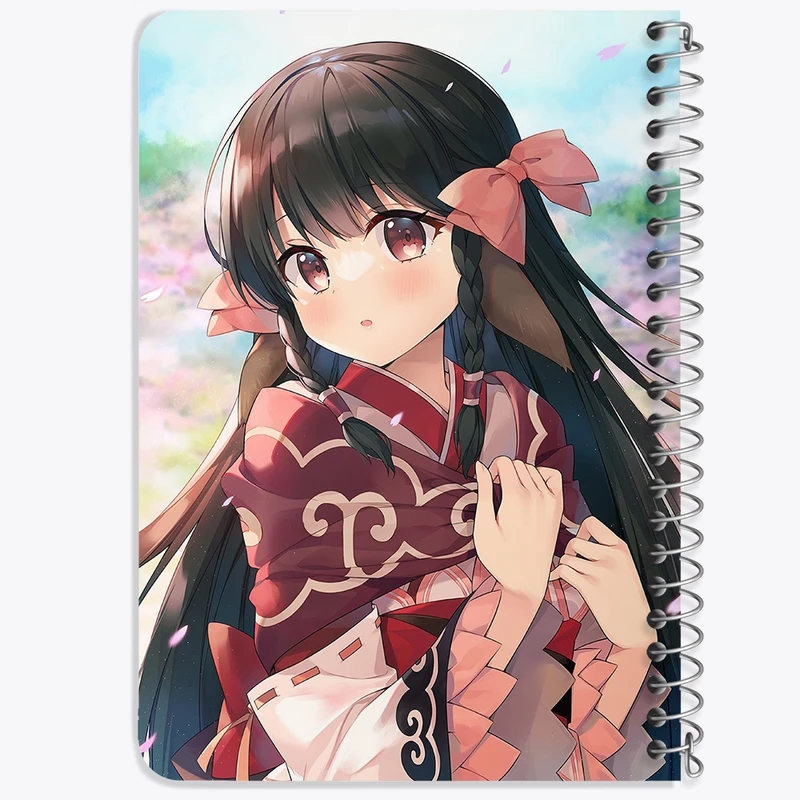 دفتر یادداشت 50 برگ خندالو طرح بازی Utawarerumono کد 35368