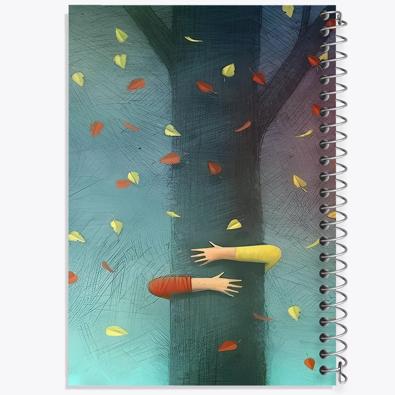 دفتر نقاشی 50 برگ خندالو طرح عاشق طبیعت کد N6138