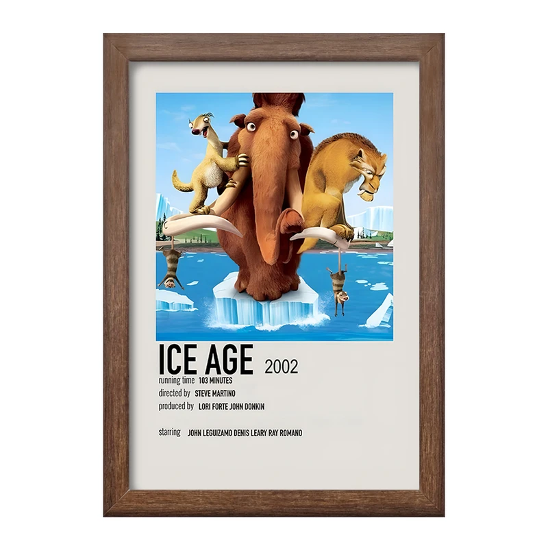تابلو خندالو طرح عصر یخبندان (Ice Age) کد F13385