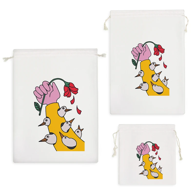 نظم دهنده خندالو مدل دست گل کد 6753 مجموعه 3 عددی