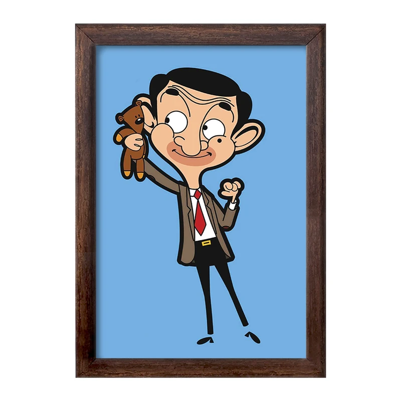 تابلو خندالو طرح مستر بین Mr Bean  کد 10649