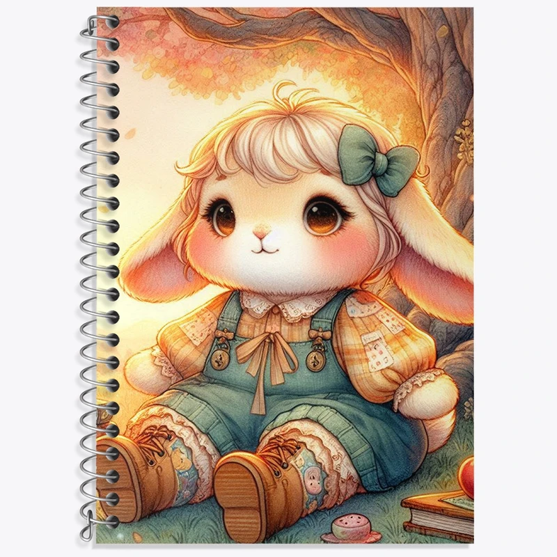 دفتر لغت 50 برگ خندالو طرح خرگوش بامزه کد N7731